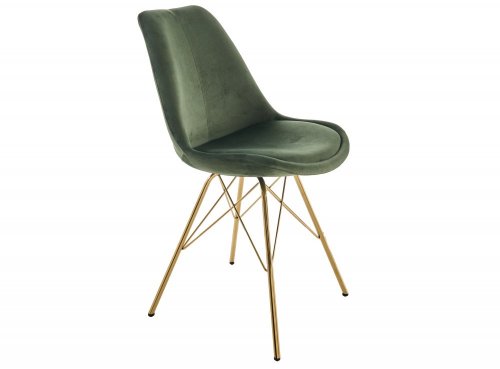 Jídelní židle 2 ks IKAROS Dekorhome - BAREVNÁ VARIANTA: Zelená