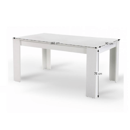 Jídelní stůl TOMY NEW - ROZMĚR: 140x80x75 cm