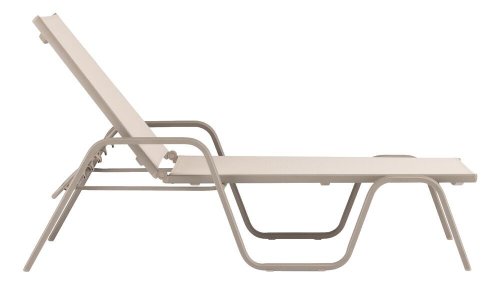 Polohovacie záhradné ležadlo BASIC PLUS