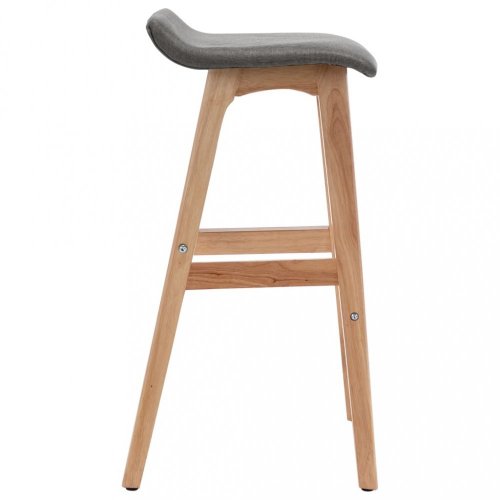 Barová židle látka / buk Dekorhome
