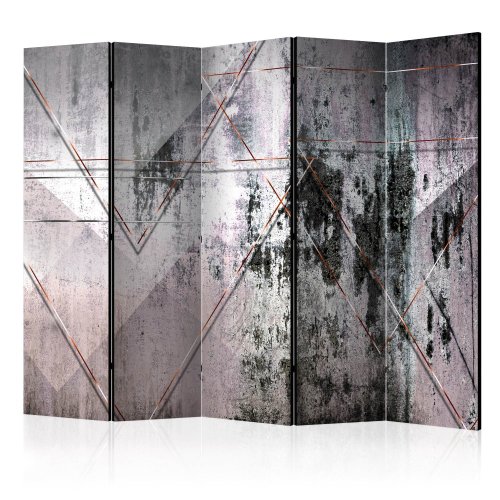 Paraván Geometric Wall Dekorhome - ROZMER: 135x172 cm (3-dielny)