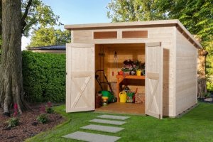 Dřevěný zahradní domek 325