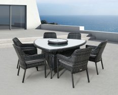 Záhradná jedálenská súprava RIVERSIDE