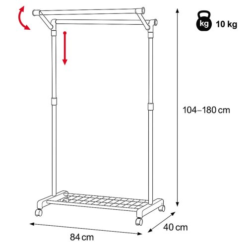 Stojan na šaty 84511