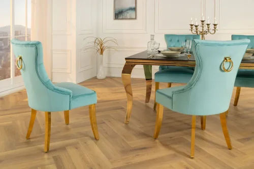 Chesterfield jedálenská stolička 2 ks FRIXON Dekorhome