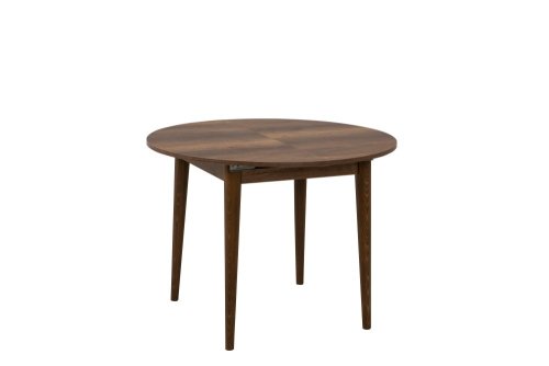Jedálenský set s rozkladacím stolom a stoličkami (3 kusy) Vina 1053 - Walnut, Anthracite