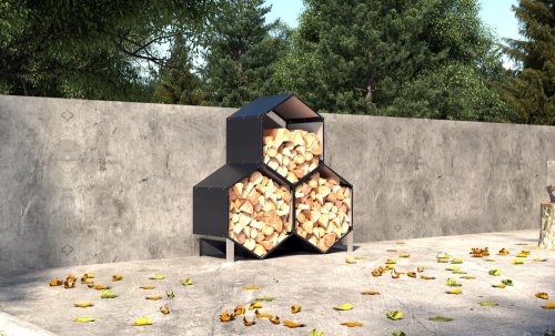 Držáky k dřevníku ÚL - 2 ks