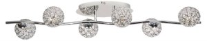 Nástěnná lampa Starlet G9 chrom/průhledná