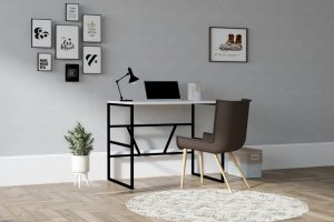 Písací stôl Monea - White