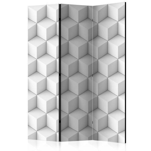 Paraván Cube Dekorhome - ROZMĚR: 135x172 cm (3-dílný)