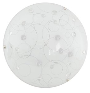 Stropné svietidlo Astro, LED, priehľadné, 6500K