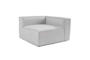 Kreslo / Jednomiestna pohovka Fora 1R - Light Grey