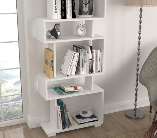 Knihovna Blok - White