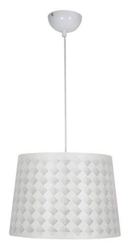 Závesná stropná lampa 1X60W E27 biela ORLANDO