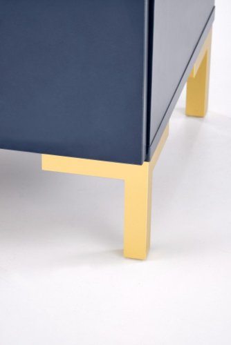 Noční stolek SILVIA - BAREVNÁ VARIANTA: Modrá