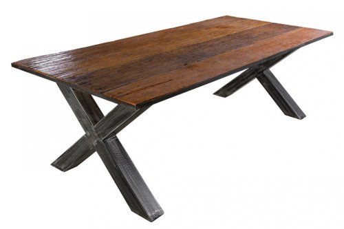 Jídelní stůl IDAIA X Dekorhome - ROZMĚR: 220x100x77 cm