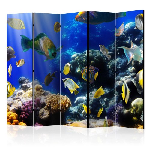 Paraván Underwater adventure Dekorhome - ROZMĚR: 135x172 cm (3-dílný)