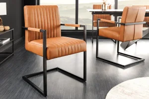 Konzolová jídelní židle NYX kůže Dekorhome