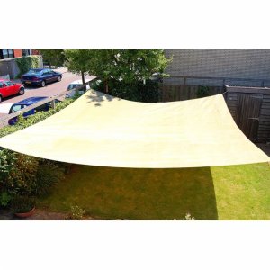 Stínící plachta proti slunci 4 x 6 m HDPE