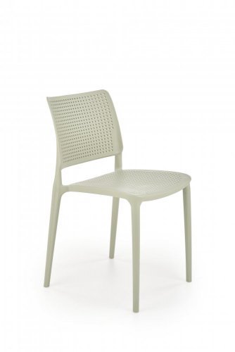 Stohovateľná jedálenská stolička K514 - BAREVNÁ VARIANTA: Biela