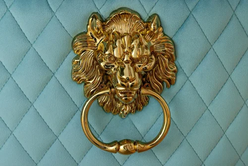 Chesterfield jídelní židle 2 ks FRIXON LION Dekorhome