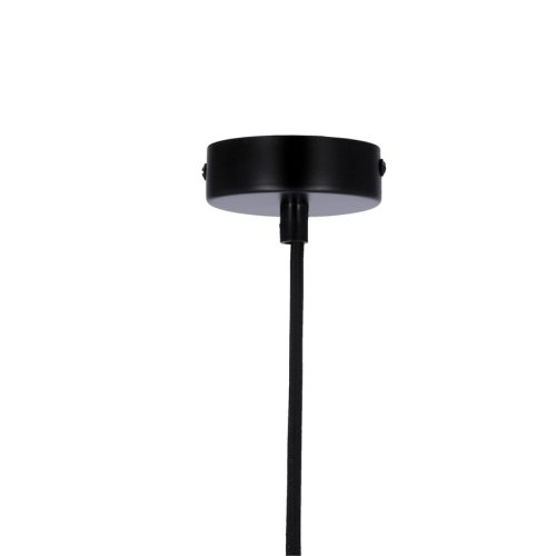 Závesná lampa Ystad 170mm LEDEA E27 40W kovová čierna