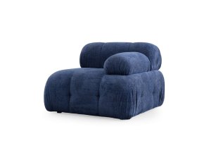 Kreslo / Jednomiestna pohovka Petite 1R - Night Blue