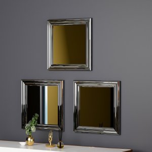 Mirror Set (3 Pieces) Otto - Silver