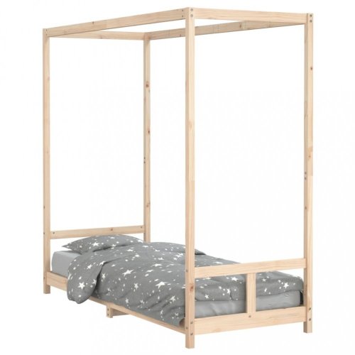 Detská posteľ s nebesami Dekorhome - ROZMER LÔŽKA: 80 x 160 cm