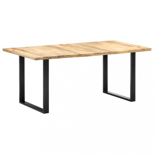 Jedálenský stôl mangovníkové drevo/kov
