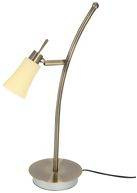 Stolová lampa 1xG9 55cm patina/biela Kroton