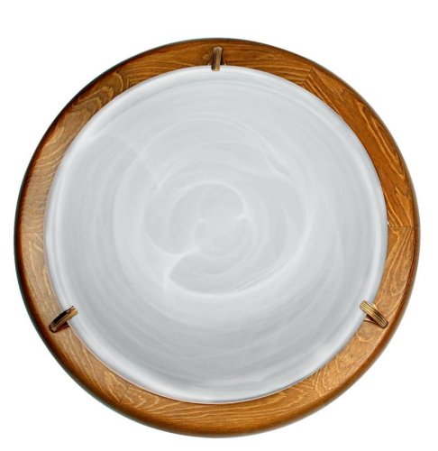 Stropné svietidlo Duna, dub alabaster