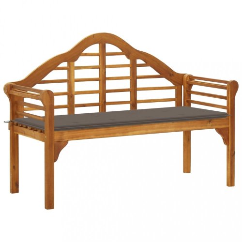 Zahradní lavice s poduškou 135 cm Dekorhome