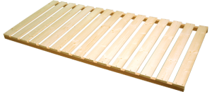 MASIV v rámu laťkový rošt 90x200 cm