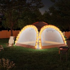 Party stan s LED světly 3,6x3,6 m Dekorhome