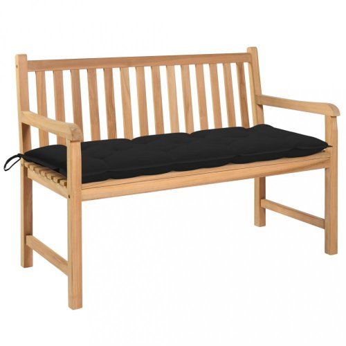 Zahradní lavice s poduškou 120 cm Dekorhome