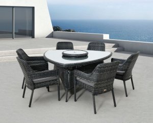 Záhradná jedálenská súprava RIVERSIDE