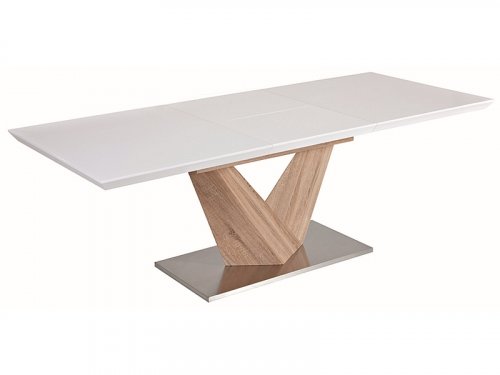 Rozkladací jedálenský stôl ALARAS - ROZMER: 160-220x90x75 cm