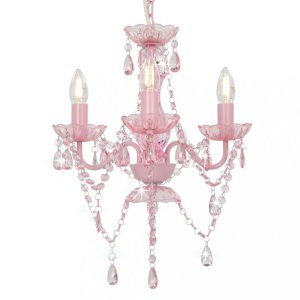 Závěsná lampa lustr 3 x E14 Dekorhome