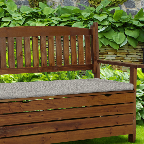 Záhradná lavička DILKA s úložným priestorom - BAREVNÁ VARIANTA: Hnedá