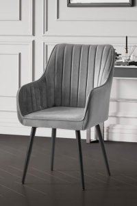 Súprava stoličiek (2 kusy) Nova - Grey, Black