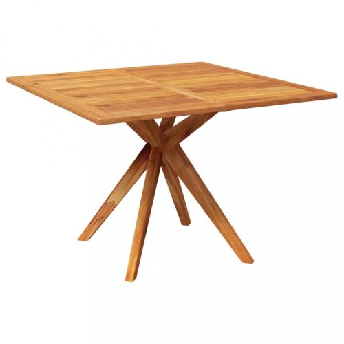 Zahradní stolek 110 x 110 x 75 cm masivní akáciové dřevo