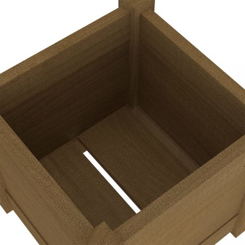 Zahradní truhlík 2 ks borovice Dekorhome