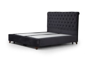 Rám manželskej postele s čelom Deluxe 160 x 200 - Anthracite