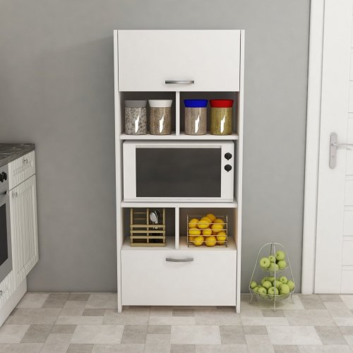 Viacúčelová skrinka Albina - White