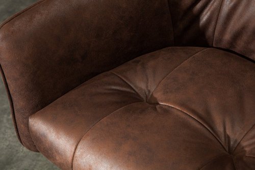 Barová židle LADON Dekorhome - BAREVNÁ VARIANTA: Hnědá