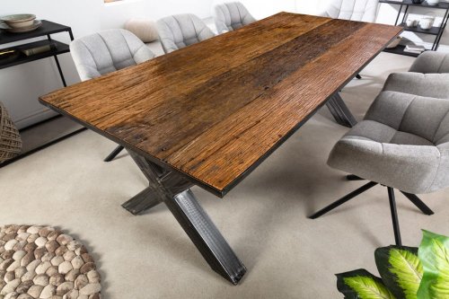 Jedálenský stôl IDAIA X Dekorhome - ROZMER: 220x100x77 cm