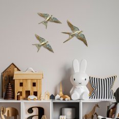 Dekoratívny doplnok na stenu Flying Swallow - 1