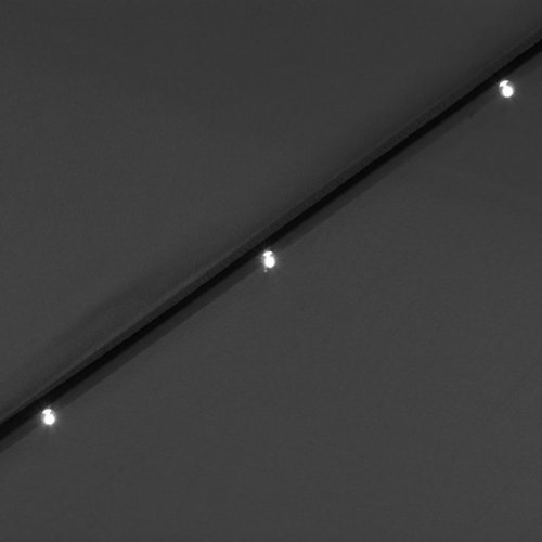 Slunečník s LED Ø 300 cm