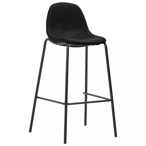 Barový set 3ks textil / bílá Dekorhome